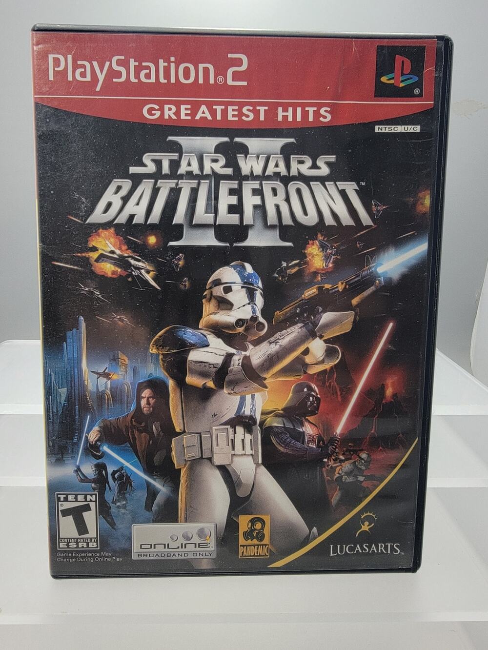 Star Wars Battlefront 2 Greatest Hits PS2 PlayStation 2 No Manual